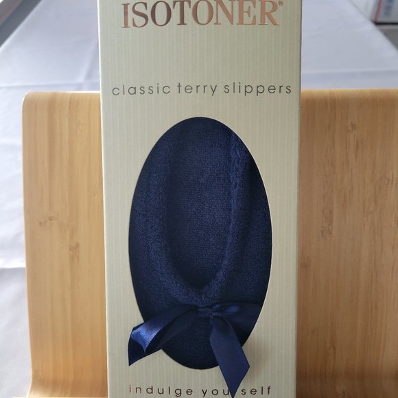 isotoner Shoes - ISOTONER Classic Terry Ballerina Women’s Slippers – Size 8 - 9